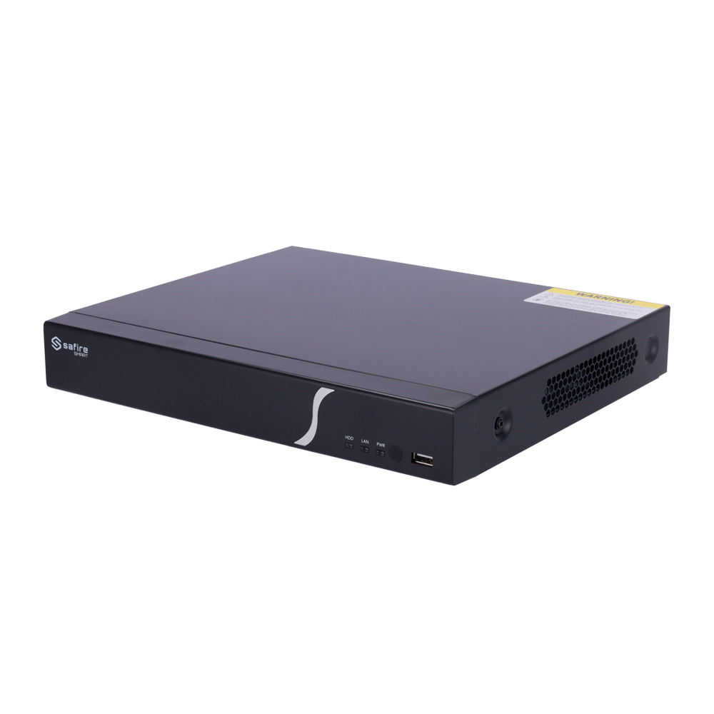 Safire Smart NVR pour caméras IP SF-NVR3104-4P-B1 4 Entrées