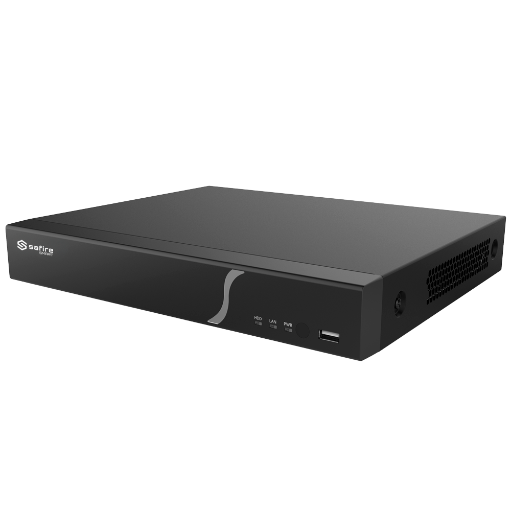 Safire Smart NVR pour caméras IP SF-NVR6108A-A1 8 Entrées